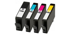Complete set of 4 HP 910XL High Yield Compatible Inkjet Cartridges
